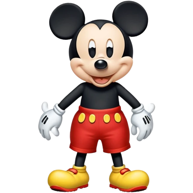Mickey Mouse emoji