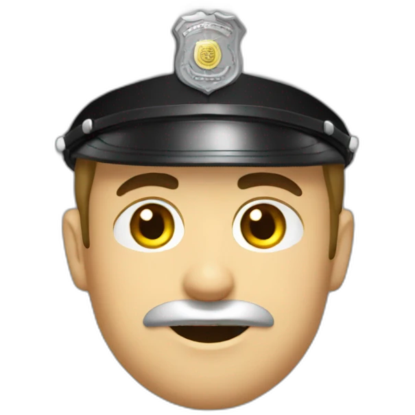 Policière emoji