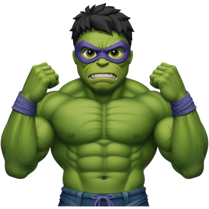 hulk  mascarado emoji
