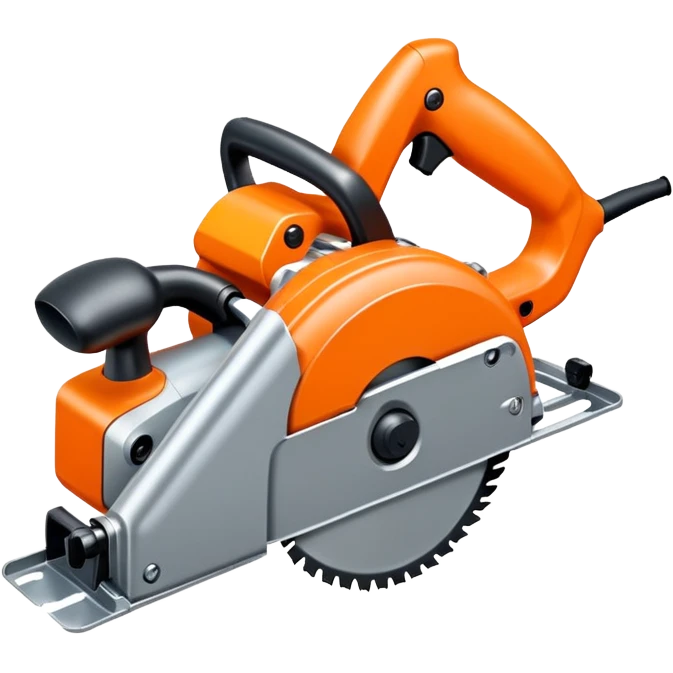 orange Power saw emoji
