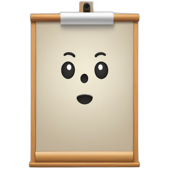 marker board Flipchart emoji