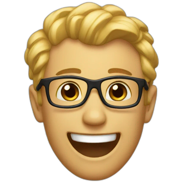 Draft of Laught emoji