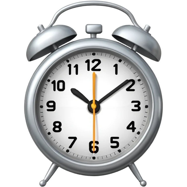 Alarm clock emoji
