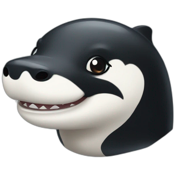 otter orca emoji