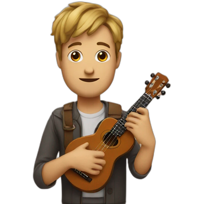Ukulelist emoji