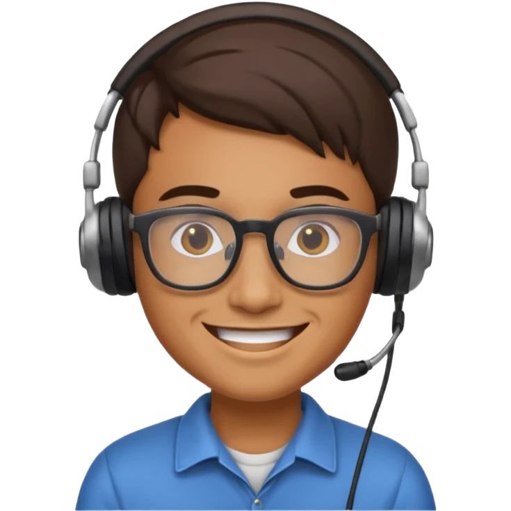 a cool programmer emoji