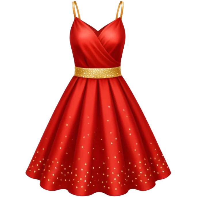 glitter red Summer emoji