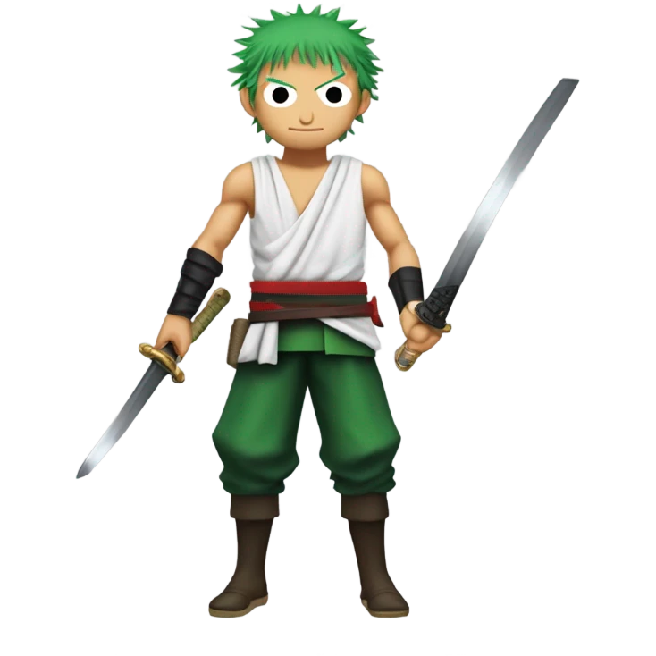 zoro from one piece emoji