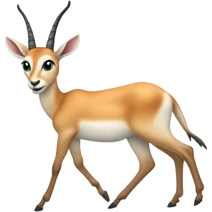 Fairy gazelle  emoji