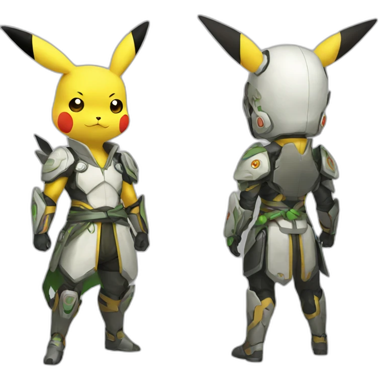 pikachu + genji emoji