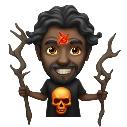 Satanist and pagan emoji