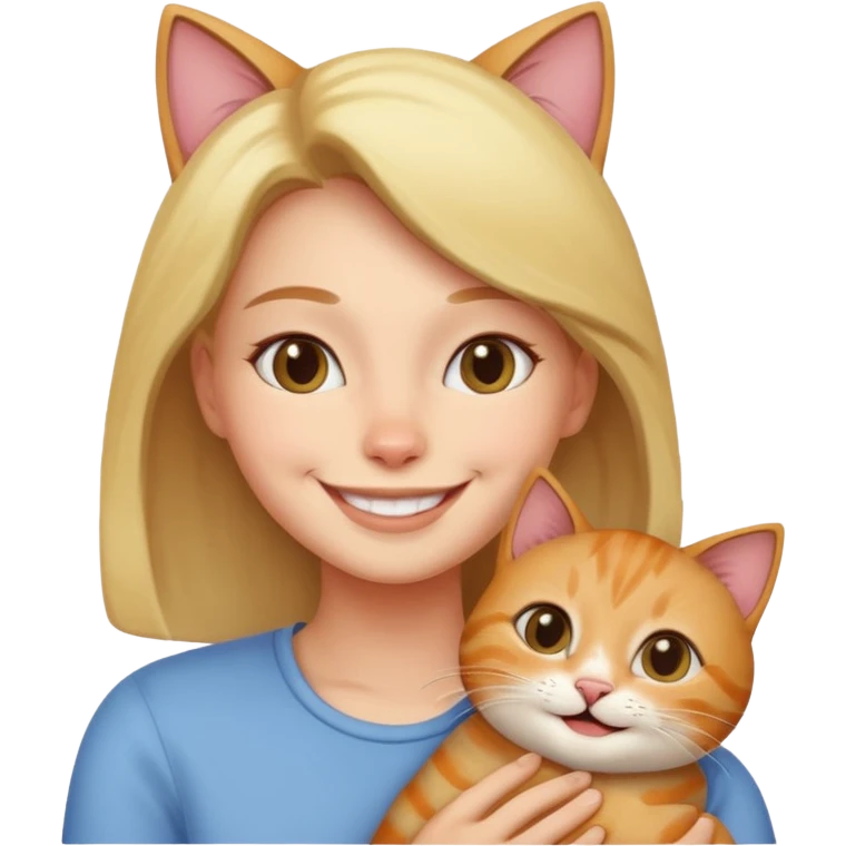 loving a cat emoji