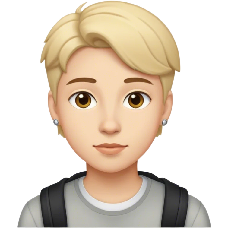 university student non-binary emoji