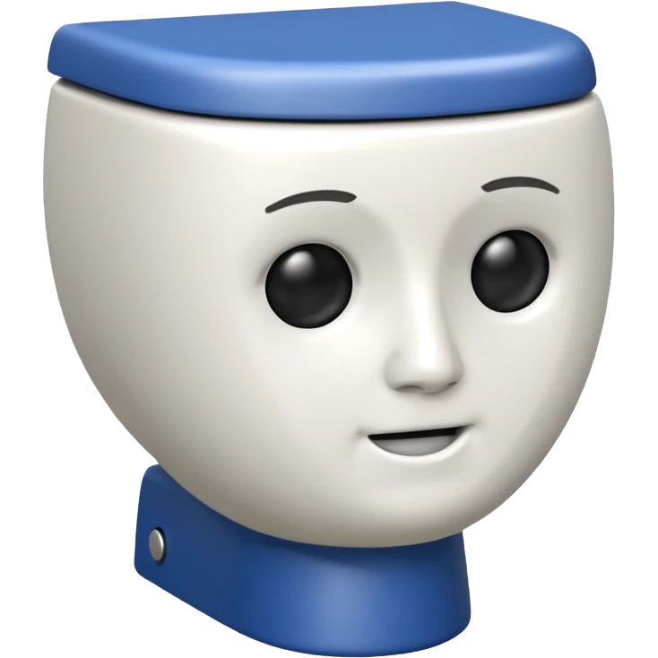 Sibidi toilet with a head  emoji