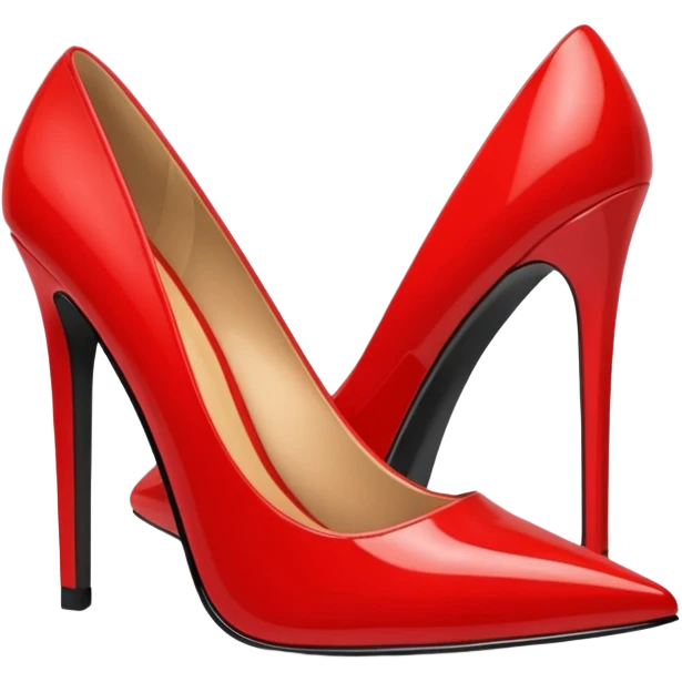 Red stiletto heels emoji
