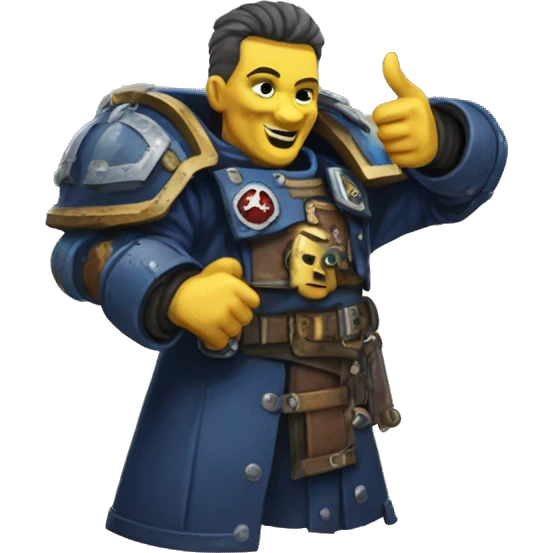 Warhammer 40k thumbs up emoji