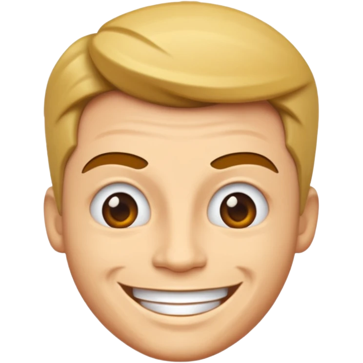 Theo von smiling very wide emoji