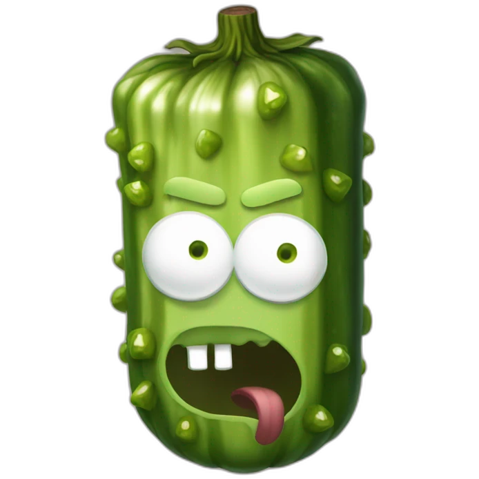 Pickle rick emoji