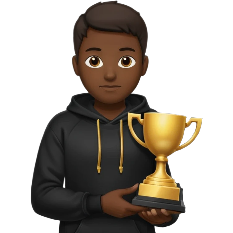MVP + Tournament +Gaming + Black sweatshirt emoji