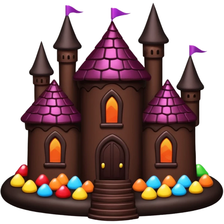 gloomy candy castle emoji