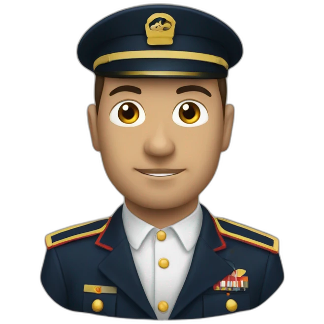 marine le pécho sur un migrant emoji