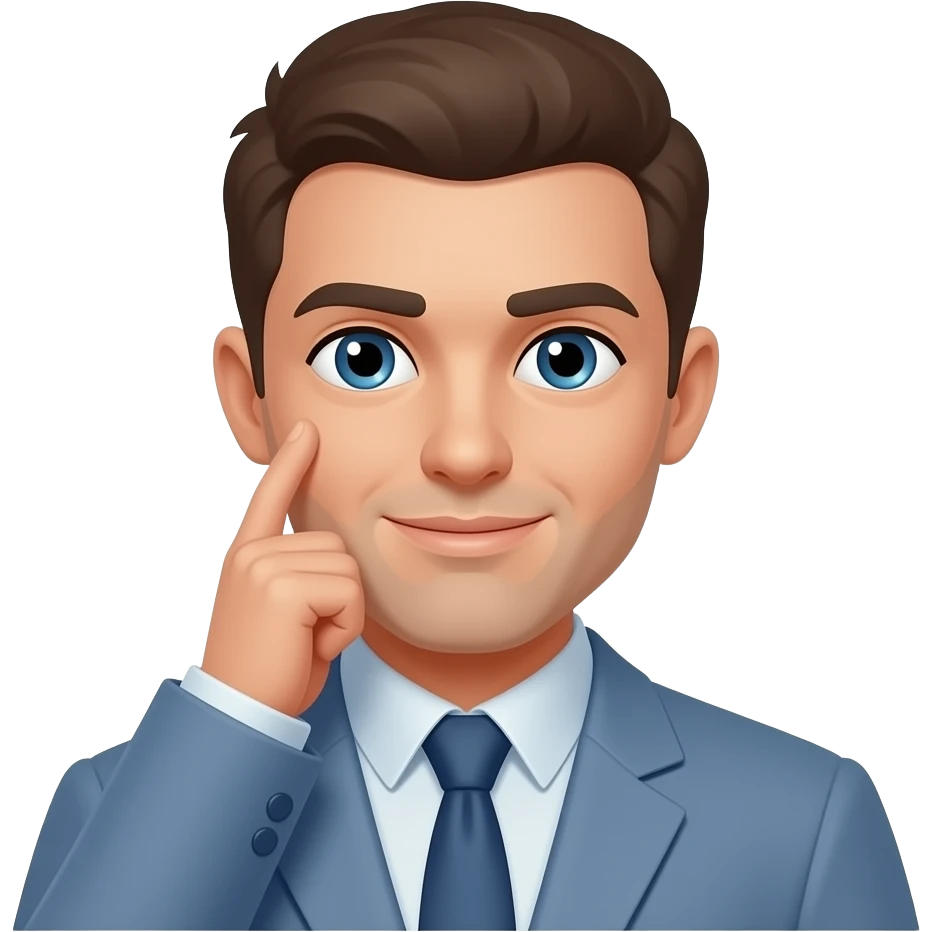 AI thinker emoji