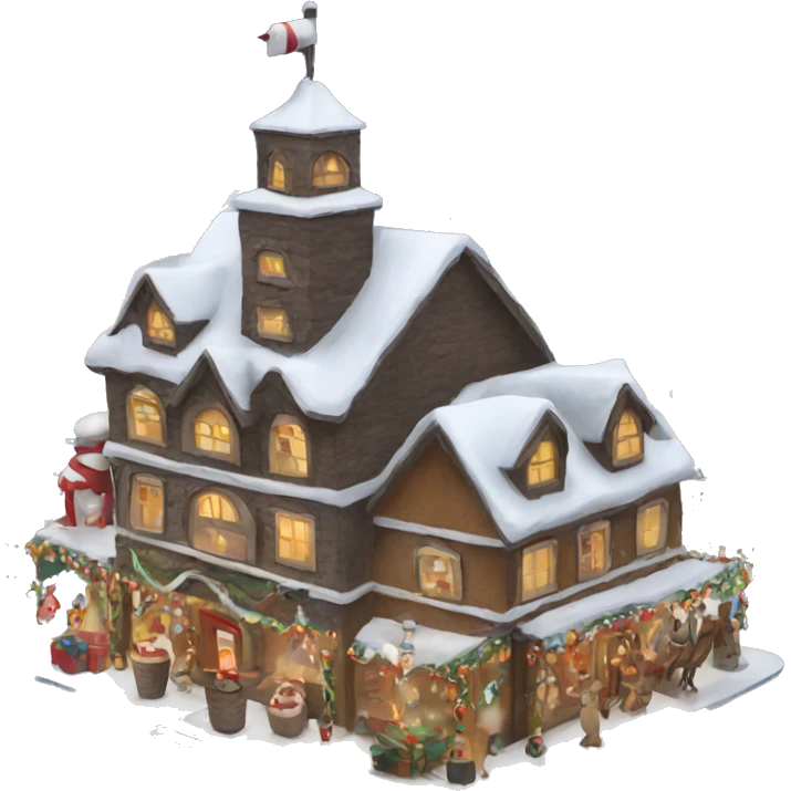 christmas town emoji
