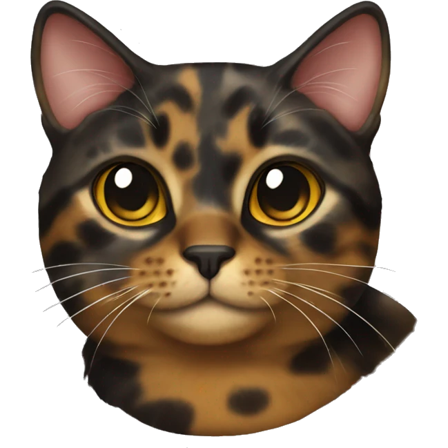 Tortishell cat  emoji