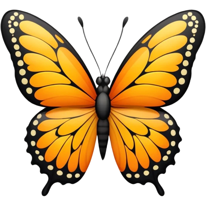 butterfly on flower emoji