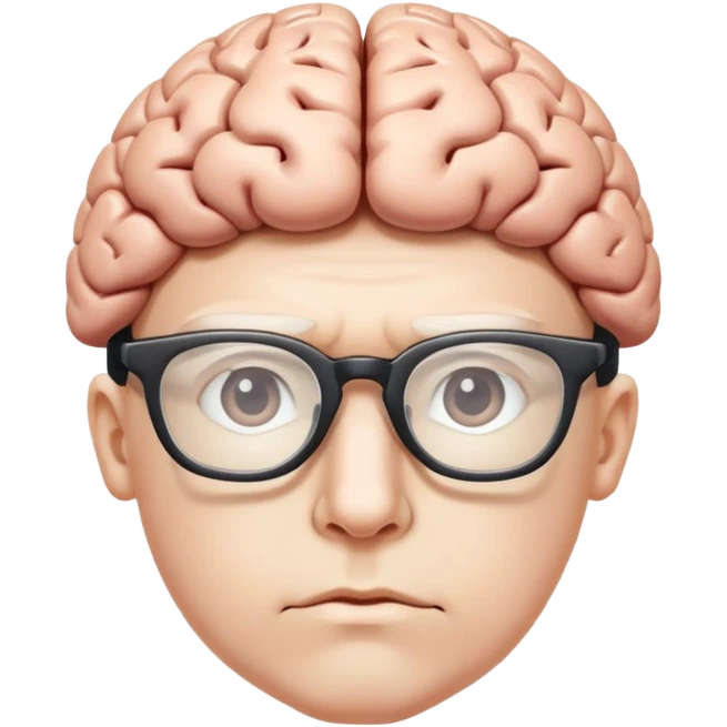Brain Worker emoji