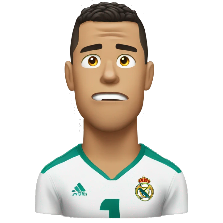 Christiano Ronaldo crying emoji