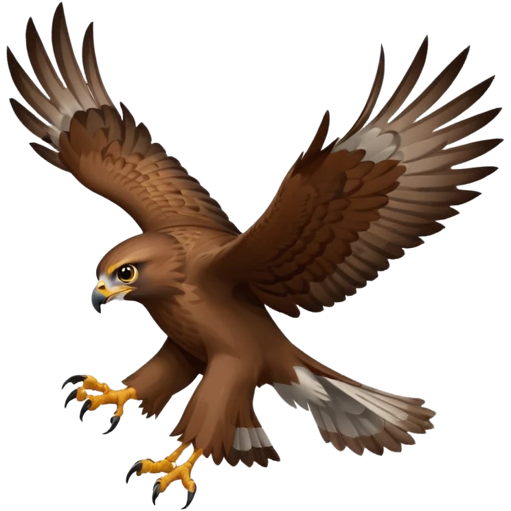 Hawk getting cat emoji