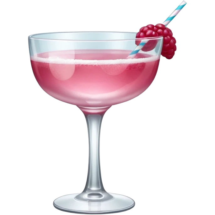 light pink cocktail emoji