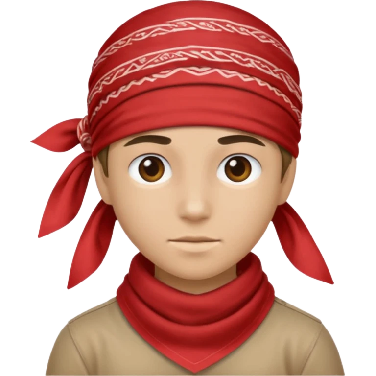 head bandana, Negative: Character. emoji