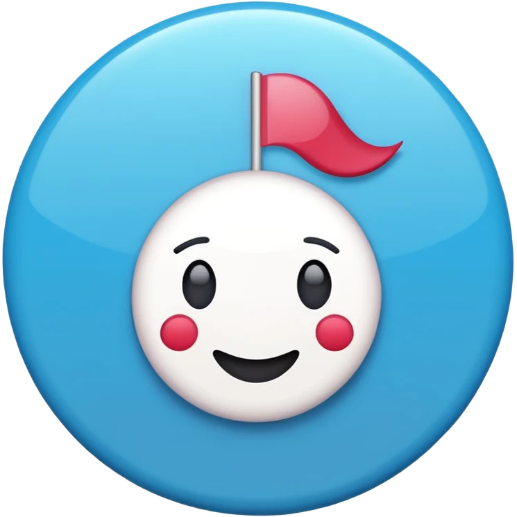 Tiktok Certification emoji blue emoji