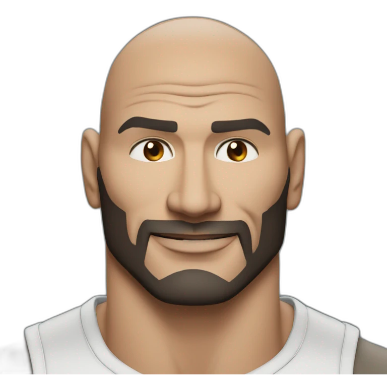 actor dave bautista cartoon wearing henley  emoji