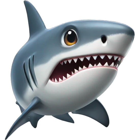 Shark sing in Moscow emoji