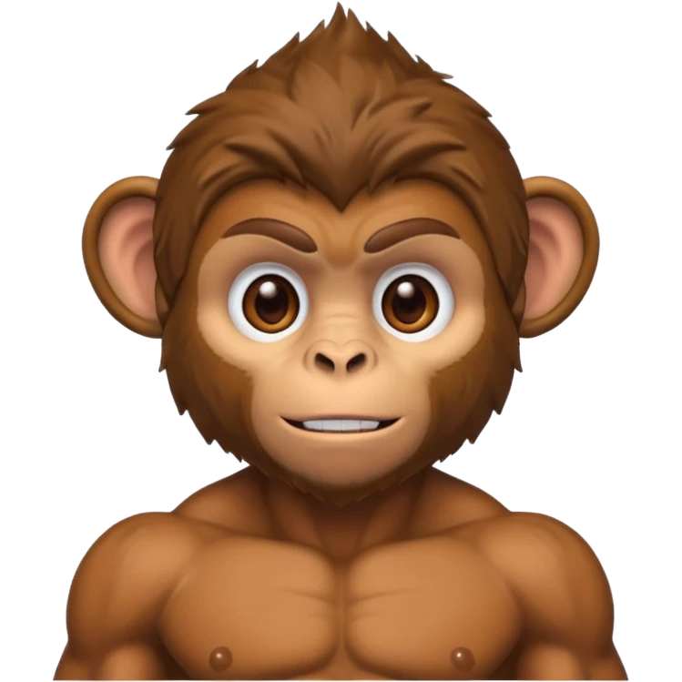 monkey man emoji