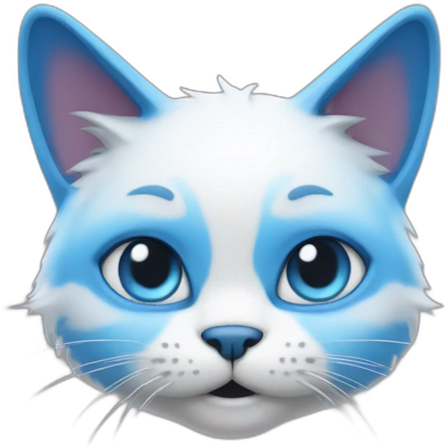 Smurf cat emoji
