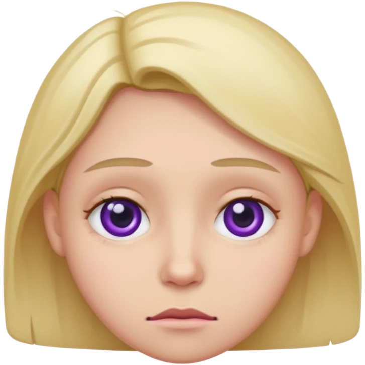 PURPLE DARK CIRCLES emoji