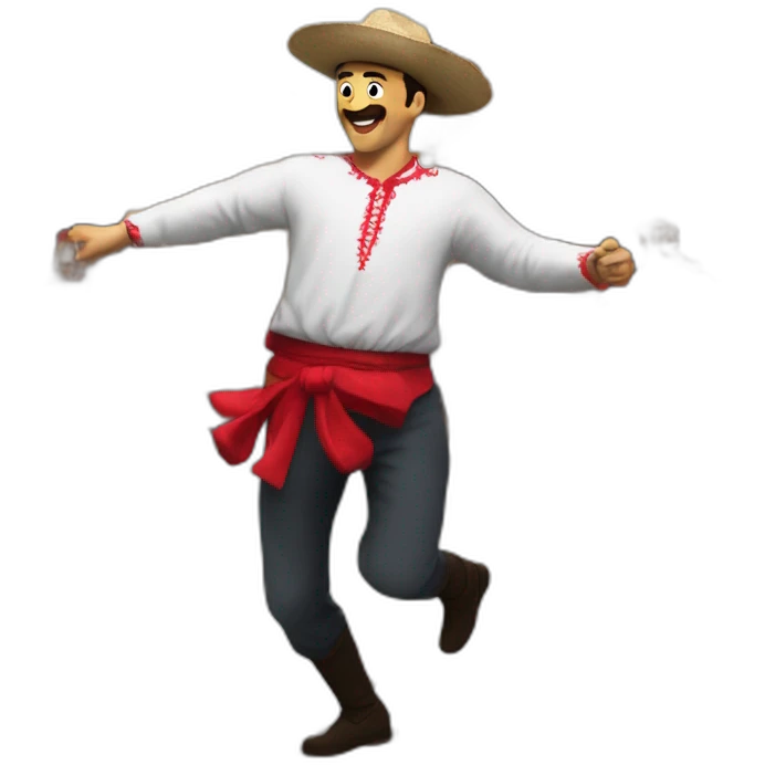 pamplona´s man dancing emoji
