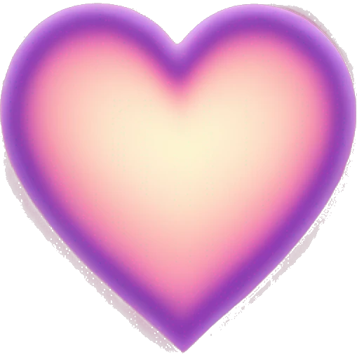 heart with light surround emoji