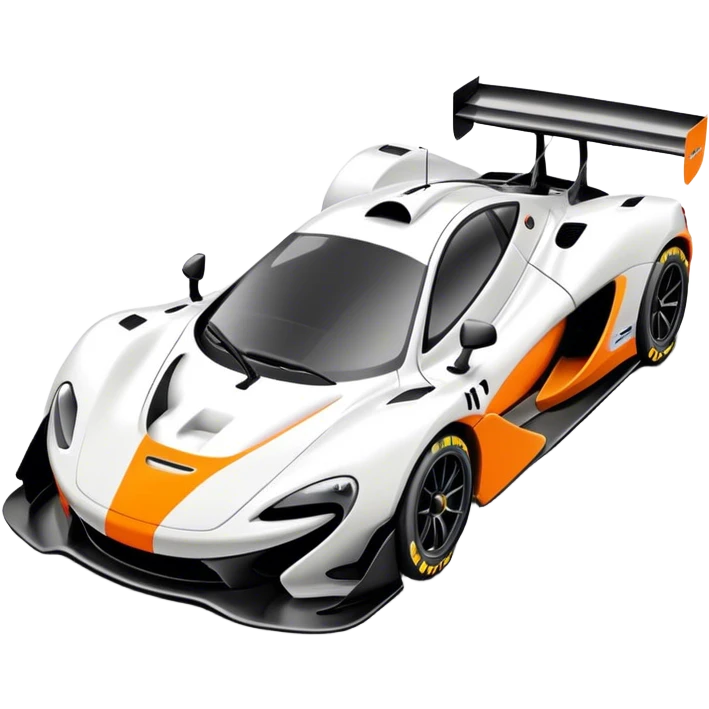 mclaren race car emoji