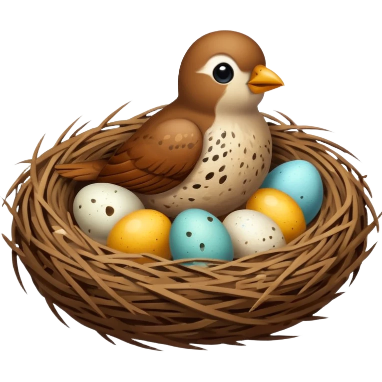 bird with balls under it emoji