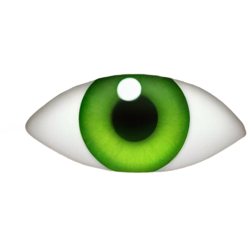Green eyes  emoji