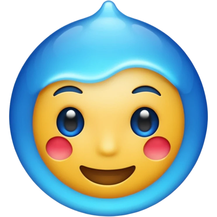 diffusion, llm, vlm관련 이모지를 만들건데 ai 네트워크느낌의 이모지 만들어 좀더 네트워크가 디퓨전 느낌나게  emoji