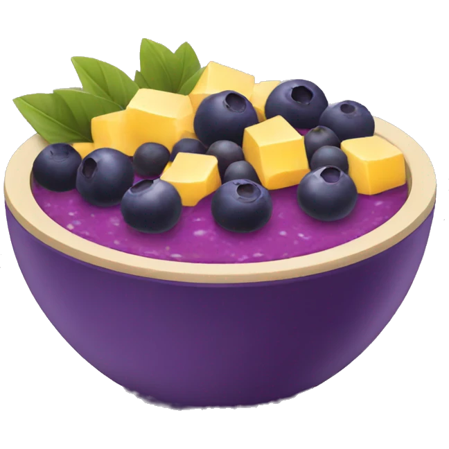 acai bowl emoji