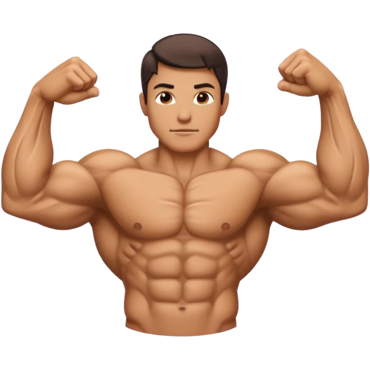 flexing arm emoji