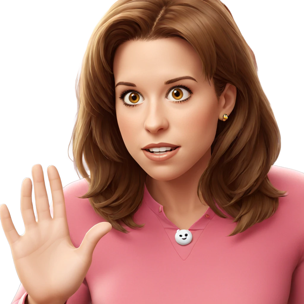 realistic portrait of girl emoji