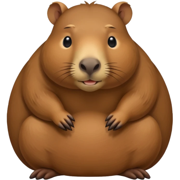 Capybara emoji